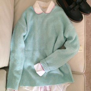 NWT Forever 21 Mint Sweater